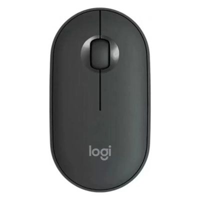 Лот: 25577213. Фото: 1. Мышь Logitech Pebble M350 Graphite. Клавиатуры и мыши