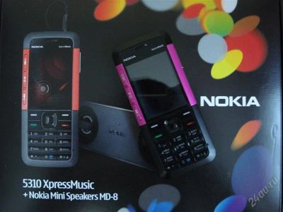 Лот: 1413992. Фото: 1. Nokia 5310 Xpress Music + Nokia... Кнопочные мобильные телефоны