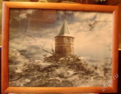 Лот: 680441. Фото: 1. картина на искусственном холсте... Холсты чистые