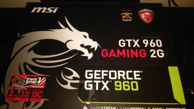 Лот: 19984478. Фото: 1. Видеокарта MSI GeForce GTX 960... Видеокарты