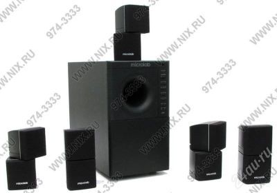 Лот: 475001. Фото: 1. Активная 5.1-акустика Microlab... Акустические системы