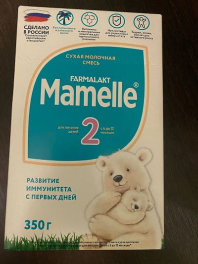 Лот: 19980767. Фото: 1. Детская молочная смесь Mamelle... Детское питание