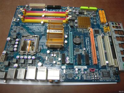 Лот: 13663683. Фото: 1. Материнская плата 775 Gigabyte... Материнские платы