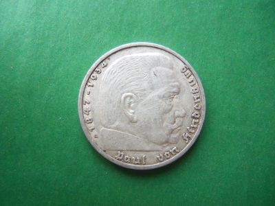 Лот: 18662784. Фото: 1. Германия.Третий Рейх 5 марок 1936... Германия и Австрия