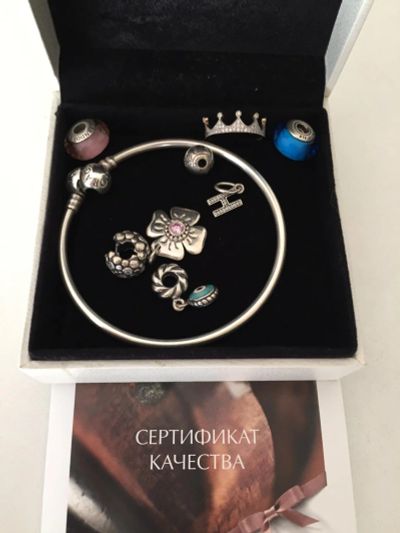 Лот: 10067757. Фото: 1. Браслет Pandora/Пандора. Оригинал... Браслеты