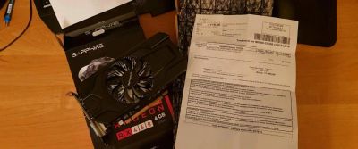 Лот: 11264374. Фото: 1. Radeon RX460 OC (4Gb) rx 460... Видеокарты