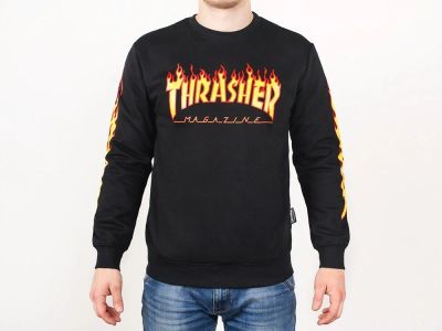 Лот: 9020911. Фото: 1. Свитшот THRASHER (6016). Свитеры, толстовки