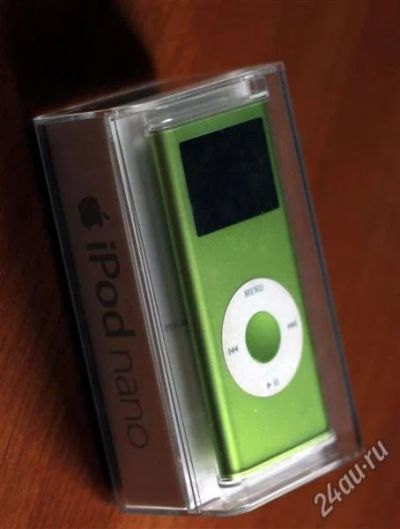 Лот: 1757198. Фото: 1. ipod nano 4gb полный комплект... Плееры