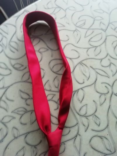 Лот: 16533396. Фото: 1. Красный мужской галстук. Галстуки