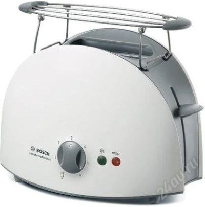 Лот: 1318553. Фото: 1. Тостер Bosch TAT 6101(новый(с... Кухонная
