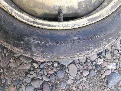 Лот: 13697486. Фото: 1. Запасное колесо "банан". Шины на дисках