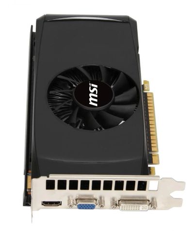 Лот: 9588731. Фото: 1. Видеокарта MSI GeForce GTX 550... Видеокарты