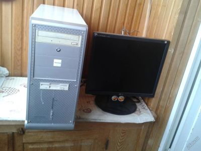 Лот: 5604429. Фото: 1. ПК настольный Pentium 4 GeForce6600... Компьютеры в сборе