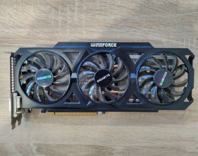 Лот: 12990793. Фото: 1. Видеокарта Gigabyte GeForce GTX... Видеокарты