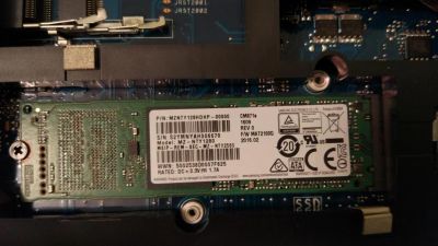 Лот: 8633778. Фото: 1. 128 Гб SSD M.2 накопитель Samsung... SSD-накопители