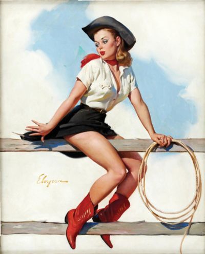 Лот: 4063023. Фото: 1. Постер (плакат) Pin-up USA # 16... Холсты чистые
