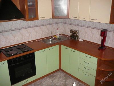 Лот: 1381951. Фото: 1. Кухонный гарнитур с техникой и... Кухонные гарнитуры