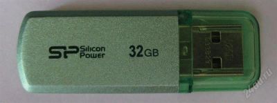 Лот: 1820388. Фото: 1. Флэшка 32 ГБ Silicon Power. USB-флеш карты
