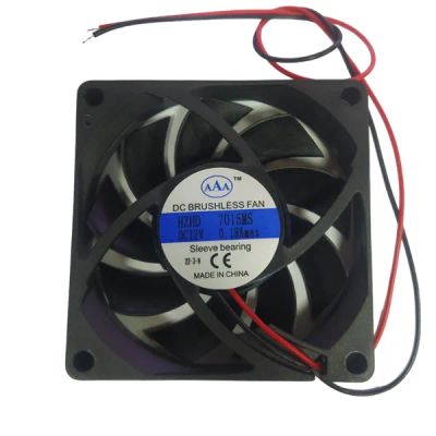 Лот: 17507833. Фото: 1. Вентилятор AAA 7015 MS 12V 0.18A. Радиаторы, системы охлаждения