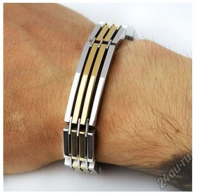 Лот: 5939431. Фото: 1. Мужской браслет из стали Spikes... Браслеты