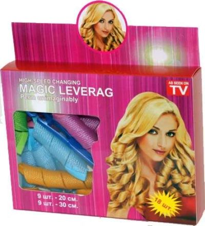 Лот: 7623799. Фото: 1. Волшебные бигуди Magic Leverage... Уход за волосами 