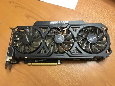 Лот: 14566807. Фото: 1. Видеокарта GTX770 2048Mb DDR5... Видеокарты