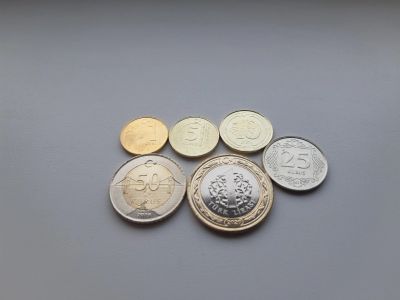 Лот: 16352173. Фото: 1. Турция набор из 6 монет 2018 -... Наборы монет