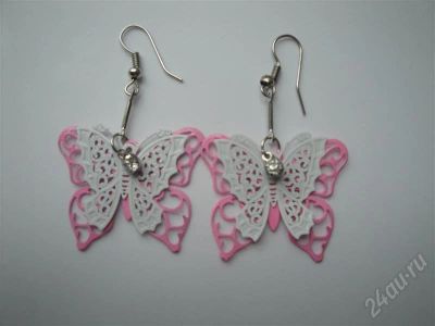 Лот: 492845. Фото: 1. Стильные сережки № 5 :)). Серьги, каффы