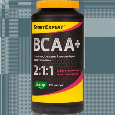Лот: 7995125. Фото: 1. SportExpert BCAA+ 2:1:1 (бцаа... Спортивное питание, витамины