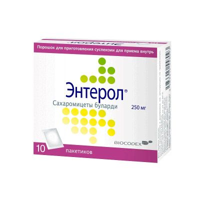 Лот: 23719232. Фото: 1. Энтерол порошок для приготовления... Лекарства