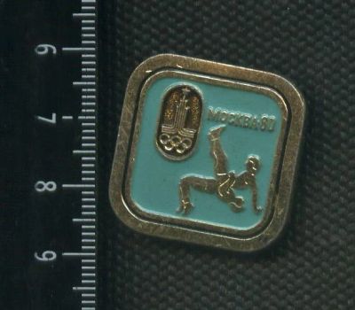 Лот: 15757692. Фото: 1. (№ 4921 ) значки спорт, Москва... Сувенирные