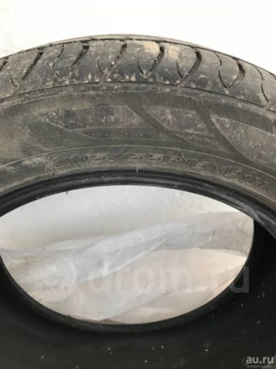 Лот: 13549041. Фото: 1. Летняя резина Kumho 205/55/16. Шины