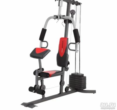 Лот: 13682716. Фото: 1. Силовой комплекс со стеком Weider... Силовые, скамьи, стойки
