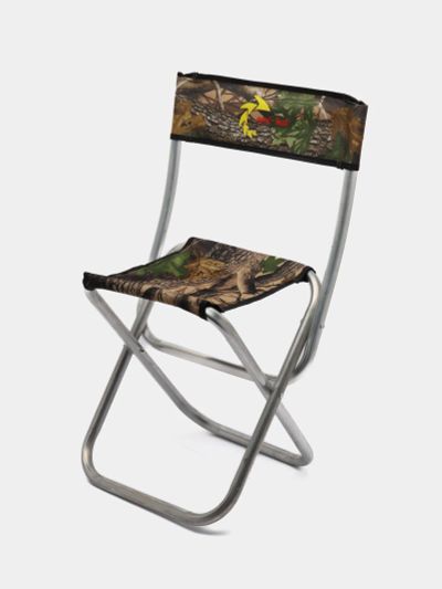 Лот: 21394432. Фото: 1. Складной стул аллюминиевый, со... Туристическая, походная мебель