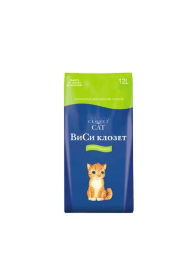 Лот: 8085133. Фото: 1. Наполнитель комкующийся WC Closet... Миски, лотки, наполнители