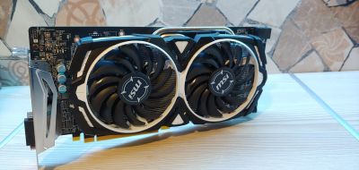 Лот: 17111450. Фото: 1. Видеокарта MSI AMD Radeon RX 580... Видеокарты