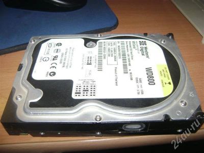 Лот: 634120. Фото: 1. винчестер western digital!. Жёсткие диски (HDD)