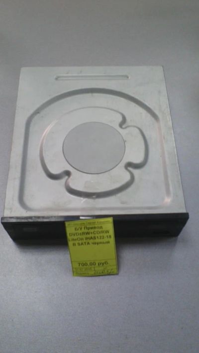 Лот: 8191634. Фото: 1. Б/У Привод DVD/CD RW LiteOn iHAS122-18B... Приводы CD, DVD, BR, FDD