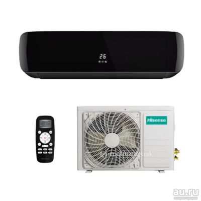 Лот: 18543377. Фото: 1. Кондиционер Hisense серия BLACK... Кондиционеры, сплит-системы