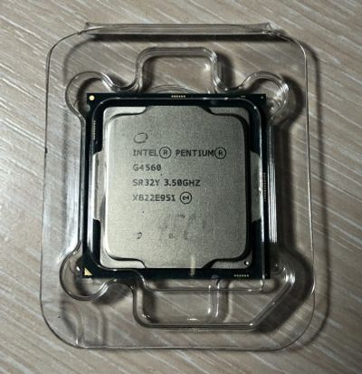 Лот: 21788465. Фото: 1. Процессор Intel Pentium G4560... Процессоры