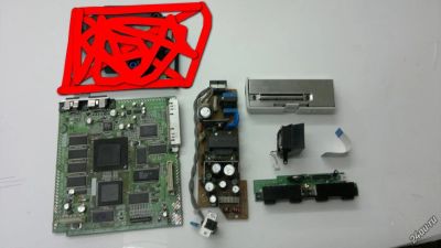 Лот: 5464313. Фото: 1. Sega Dreamcast запчасти - (блок... Другое (игровые приставки, консоли, видеоигры)