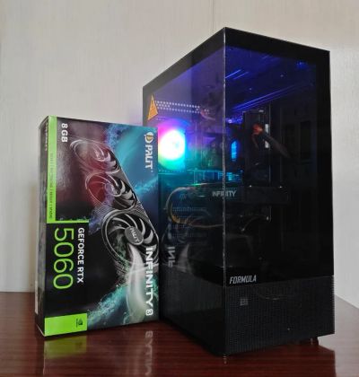 Лот: 25789363. Фото: 1. Игровой компьютер RTX 5060. Компьютеры в сборе