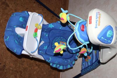 Лот: 5564943. Фото: 1. Колыбельные качели Fisher-Price... Ходунки, прыгунки, качели