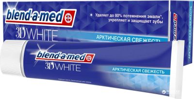 Лот: 11141319. Фото: 1. Зубная паста Blend-a-med 3D White... Уход за полостью рта