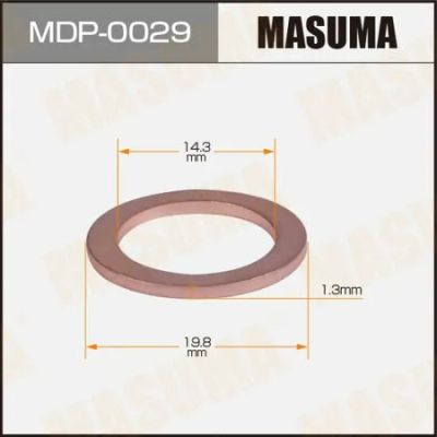 Лот: 18183153. Фото: 1. Прокладка пробки MDP-0029 MASUMA14... Расходные материалы