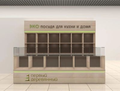 Лот: 8051424. Фото: 1. Островной отдел: прилавок (2 шт... Торговое
