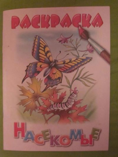 Лот: 3930411. Фото: 1. Раскраска "Насекомые". Для рисования