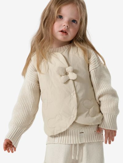 Лот: 25209610. Фото: 1. Жилет детский HAPPY BABY, Бежевый. Другое (спортивная одежда)