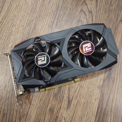 Лот: 24667378. Фото: 1. Видеокарта Radeon RX580 8Gb *Power... Видеокарты