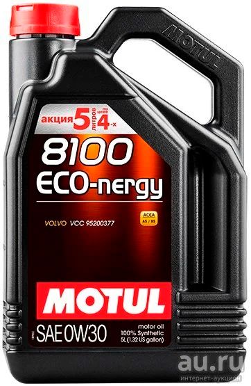 Лот: 14907211. Фото: 1. Масло моторное MOTUL 8100 Eco-Nergy... Масла, жидкости